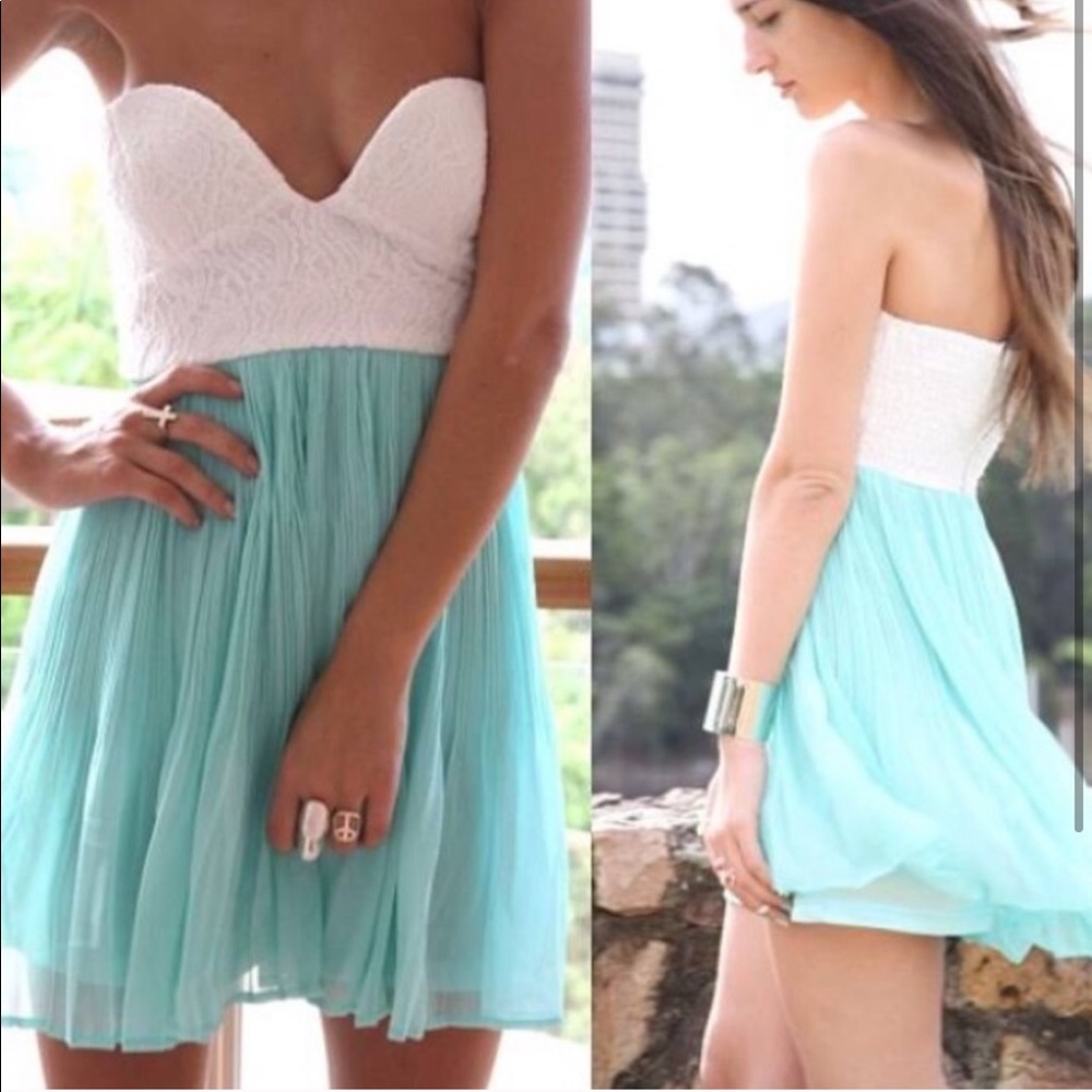 Sabo Skirt Mint Tea Dress